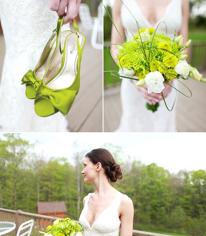Green Wedding Inspiration for St Patrick 39s Day